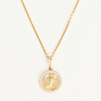 Oro Di Oro Pendentif 'Astro Bille Scorpion' pour Femmes