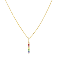 Oro Di Oro Pendentif 'Colored' pour Femmes