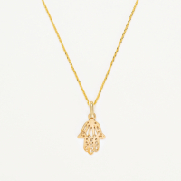 Oro Di Oro Women's 'Jolie main de Fatma' Pendant