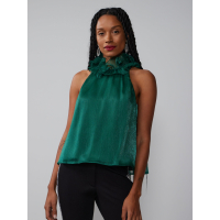 New York & Company Women's 'Ruffle Neck Tank' Sleeveless Top