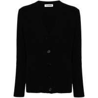 Jil Sander Women's 'Logo-Engraved-Buttons' Cardigan