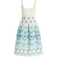 Etro Women's 'Broderie Anglaise' Sleeveless Dress