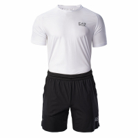 EA7 Emporio Armani Men's 'Logo' T-shirt & Shorts Set