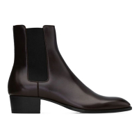 Saint Laurent Bottines Chelsea 'Wyatt' pour Hommes