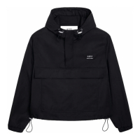 Ami Paris 'Logo-Lettering Hooded' Jacke