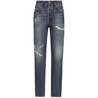 Dolce&Gabbana 'Ripped-Detail' Jeans für Damen