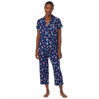 LAUREN Ralph Lauren Women's 'Printed Capri' Pajama Set