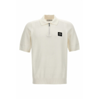 Stone Island Polo 'Logo Patch Knitted' pour Hommes