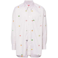 Kenzo Chemise 'Fruit Stickers Striped' pour Hommes