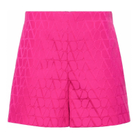 Valentino Short 'Vlogo Jacquard Tailored' pour Femmes