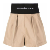 Alexander Wang Women's 'Logo-Waistband' Shorts