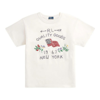 Polo Ralph Lauren T-shirt 'Embroidered' pour Femmes