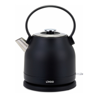 Livoo Retro kettle 1.5 L