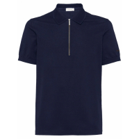 Ferragamo Men's 'Half-Zip' Polo Shirt