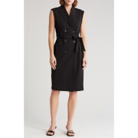 Calvin Klein Robe Midi 'Trench' pour Femmes