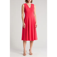 Calvin Klein Women's 'Seamed' Midi Dress