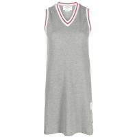 Thom Browne Women's 'Stripe-Trim' Mini Dress