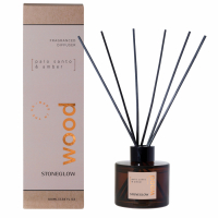 StoneGlow Diffuseur 'Palo Santo & Amber' - 100 ml