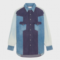 Celine Men's 'Western' Denim Shirt