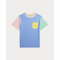 Ralph Lauren T-shirt 'Color-Blocked Pocket' pour Grands garçons