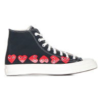 Comme Des Garçons Play Men's 'Multi Heart' High-Top Sneakers