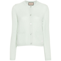 Gucci Cardigan 'Interlocking G-Patch' pour Femmes