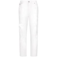 Dolce&Gabbana Women's 'Distressed-Finish' Jeans