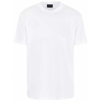 Giorgio Armani T-shirt 'Logo-Embroidered' pour Hommes