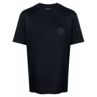 Giorgio Armani T-shirt 'Logo-Embroidered' pour Hommes