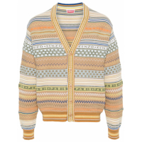 Kenzo Cardigan 'Logo-Intarsia' pour Hommes