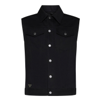 Prada Gilet 'Denim' pour Hommes