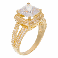 Oro Di Oro Bague 'Carré d'Amour' pour Femmes