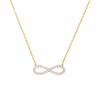 Oro Di Oro Collier 'Infinity' pour Femmes