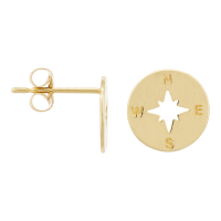 Oro Di Oro Women's 'Boussole' Earrings