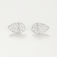 Oro Di Oro Women's 'Or Blanc 375/1000' Earrings