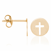 Oro Di Oro Women's 'Croix' Earrings