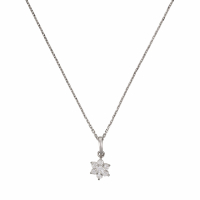 Oro Di Oro Women's 'Le Messager Blanc' Pendant