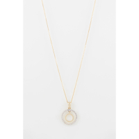 Oro Di Oro Women's 'Rond Duo' Pendant