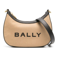 Bally Sac à bandoulière 'Ellipse Logo-Print' pour Femmes