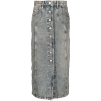 Isabel Marant Etoile 'Vandy Midi' Denim-Rock für Damen