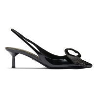 Prada Women's 'Crystal-Embellished' Slingback Pumps