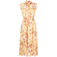 Zimmermann Robe Midi 'Matchmaker Floral-Print' pour Femmes