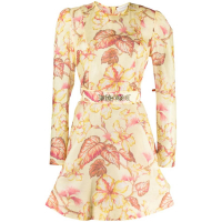 Zimmermann 'Hibiscus Floral-Print' Mini Kleid für Damen