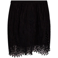 Isabel Marant Mini Jupe 'Viny Lace-Detailing' pour Femmes