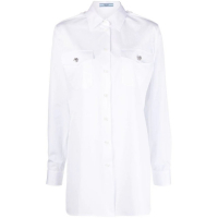 Prada Women's 'Crystal-Button' Shirt