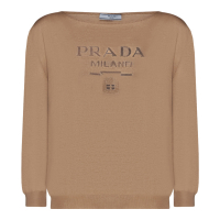 Prada Pull 'Logo' pour Femmes