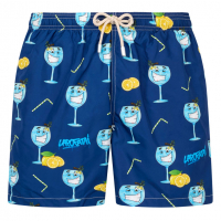 Mc2 Saint Barth Men's 'Cryptopuppets' Swimming Shorts