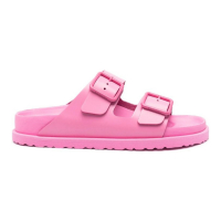 Birkenstock 'Arizona Double-Buckled' Flache Sandalen für Damen