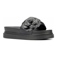New York & Company Women's 'Camellia Flower' Slides