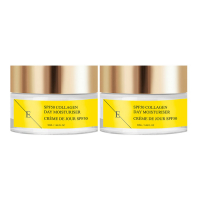 ErthSkin Crème de jour 'Collagen SPF50' - 50 ml, 2 Pièces